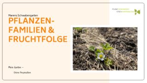Deckblatt pdPflanzenfamilien & Fruchtfolge kostenloser Anbauplan